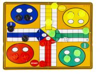 LGB spel ludo 16,5 cm karton 18-delig