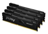 Kingston FURY Beast Werkgeheugenset voor PC DDR4 32 GB 4 x 8 GB 3600 MHz 288-pins DIMM CL17 KF436C17BBK4/32