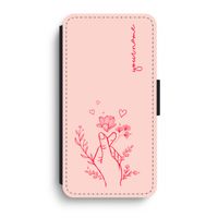 Giving Flowers: iPhone XR Flip Hoesje - thumbnail