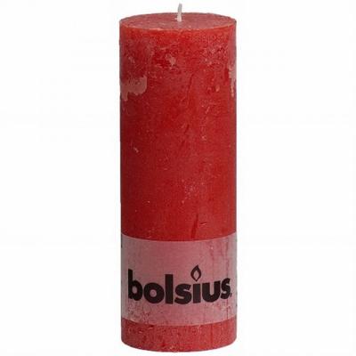 Bolsius Stompkaars Rood 19x6.8 cm Bolsius Stompkaars Rood 19x6.8 cm