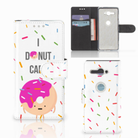 Sony Xperia XZ2 Compact Book Cover Donut Roze
