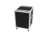 Roadinger PR-2 19 inch rack 14 HE Hout Incl. greep, Incl. wielen