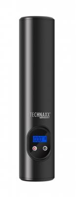 Technaxx TX-157 Compressor 8 bar Opbergbox/tas, Digitaal display, Incl. 1 accu, Met werklamp, Automatische afschakeling, 12- en 230V-laadbaar