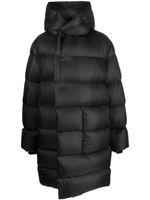 Rick Owens oversized hooded padded coat - Noir