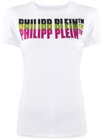 Philipp Plein t-shirt à logo à ornements - Blanc - thumbnail