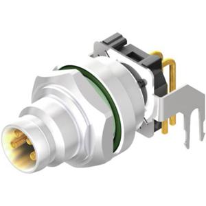 Weidmüller 2424450000 Sensor/actuator inbouwconnector M8 Aantal polen: 4 Stekker, inbouw horizontaal 10 stuk(s)