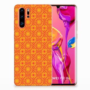 Huawei P30 Pro TPU bumper Batik Oranje