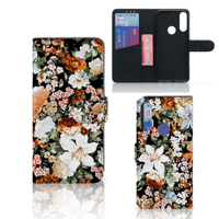 Hoesje voor Alcatel 1S 2020 Dark Flowers