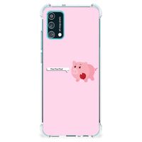 Samsung Galaxy M02s | A02s Stevig Bumper Hoesje Pig Mud