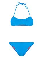 Sunnei bikini réversible à design réversible - Bleu