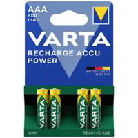 Varta AAA Oplaadbare Batterijen - 800mAh - 4 stuks