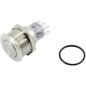 TRU COMPONENTS 1602493 TC-GQ22-A-22/S203 Druktoets 250 V 5 A 2x uit/(aan) Moment IP65 1 stuk(s)