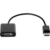 HP F7W96AA DisplayPort / DVI Adapter [1x DisplayPort stekker - 1x DVI-bus 24+1-polig] Zwart - thumbnail