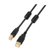 AISENS A101-0011 printerkabel USB 2.0, 5 m, zwart