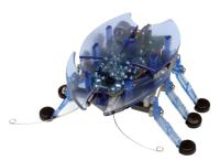 Hexbug speelfiguur Kever junior 7,6 x 6,3 x 3 cm blauw