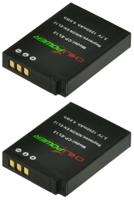 ChiliPower EN-EL12 accu voor Nikon - 1250mAh - 2-Pack