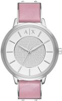 Horlogeband Armani Exchange AX5313 Leder Roze 16mm - thumbnail