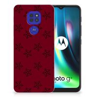 Motorola Moto G9 Play | E7 Plus TPU bumper Sterren - thumbnail