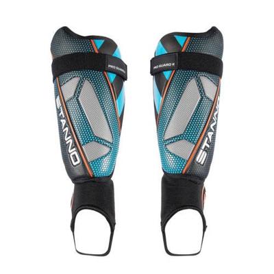 Stanno Pro Guard II scheenbeschermers zwart/aqua