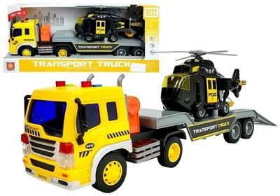 Viking Choice  Speelgoed sleepwagen & Helikopter - 38,5 x 8,5 x 11 cm