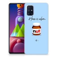 Samsung Galaxy M51 Siliconen Case Nut Home - thumbnail