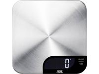 ADE KE 1600 Alessia Keukenweegschaal Digitaal Weegbereik (max.): 5 kg RVS (geborsteld)