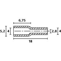 HellermannTyton OP4828 PE NA 2000 Beschermkap Klem-Ø (max.): 4 mm Polyethyleen Transparant 1 stuk(s)