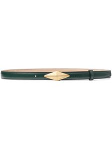 Jimmy Choo ceinture Diamond en cuir - Vert