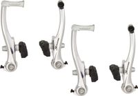 Saccon V-brake set voor en achter aluminium zilver - thumbnail