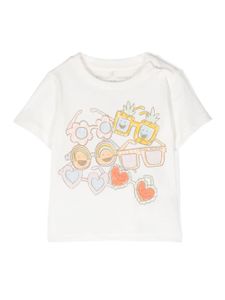 Stella McCartney Kids t-shirt à imprimé graphique - Blanc