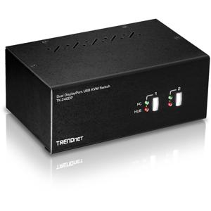 Trendnet TK-240DP KVM-switch Zwart