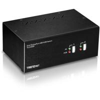 Trendnet TK-240DP KVM-switch Zwart - thumbnail