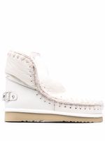 Mou bottines Eskimo - Blanc - thumbnail