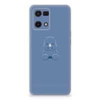 OPPO Reno7 4G Telefoonhoesje met Naam Baby Rhino