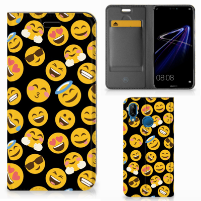 Huawei P20 Lite Hoesje met Magneet Emoji