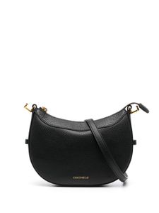 Coccinelle sac à bandoulière Whisper en cuir - Noir