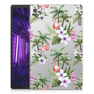 Lenovo Tab M10 Plus Back Case Flamingo Palms