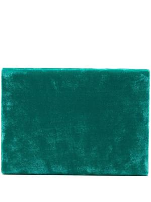 Sophie Bille Brahe boîte à bijoux Trésor Grande Island en velours - Vert