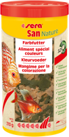 Sera San Nature 1000 ml Vlokkenvoer - Kleurbevorderend met Krill & Haematococcus Algen - thumbnail