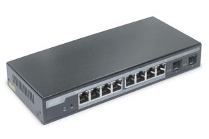 Digitus DN-95344 netwerk-switch Managed L2 Gigabit Ethernet (10/100/1000) Power over Ethernet (PoE) Zwart