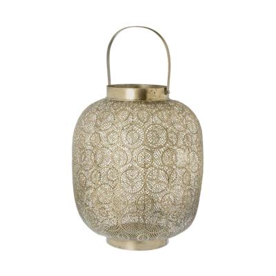 Lantaarn Ellen goud 45cm Lantaarn Ellen goud 45cm