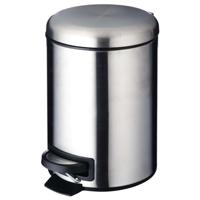 RIDDER Prullenbak Comfort 4 L chroomkleurig