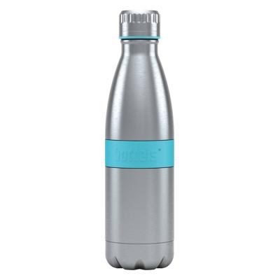 Boddels Twee Thermosfles Drinkfles - 0,5 Liter - Rvs/turquoise