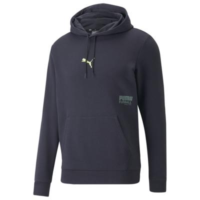 PUMA Hoodie FUßBALL Street - Blauw/Groen PUMA Hoodie FUßBALL Street - Blauw/Groen