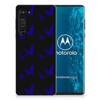 Motorola Edge TPU bumper Vlinder Patroon