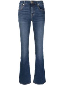 7 For All Mankind jean bootcut à taille mi-haute - Bleu