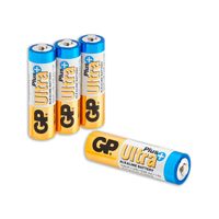 GP Ultra Plus alkaline AA-batterijen 4PK