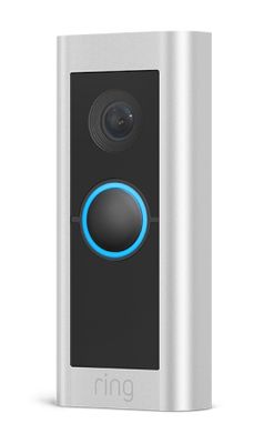 ring 8VRCPZ-0EU0 Video-deurintercom via WiFi Video Doorbell Pro 2 WiFi Buitenunit voor Nikkel (mat)
