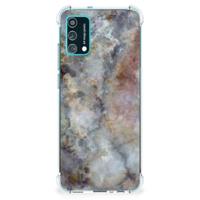 ONLY PLAY Girls cropped sporttop Jabina roze/zwart