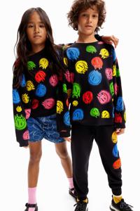 Oversized sweatshirt Smiley Originals ® - BLACK - XL